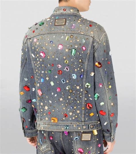 mens dolce gabbana denim jackets|dolce and gabbana expensive jacket.